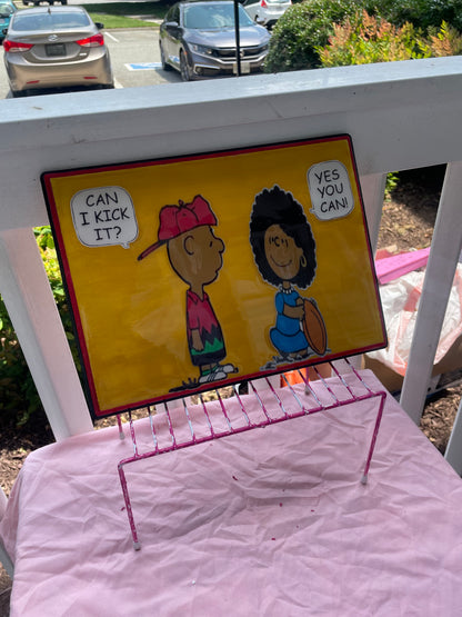 Can I Kick It? Plaque