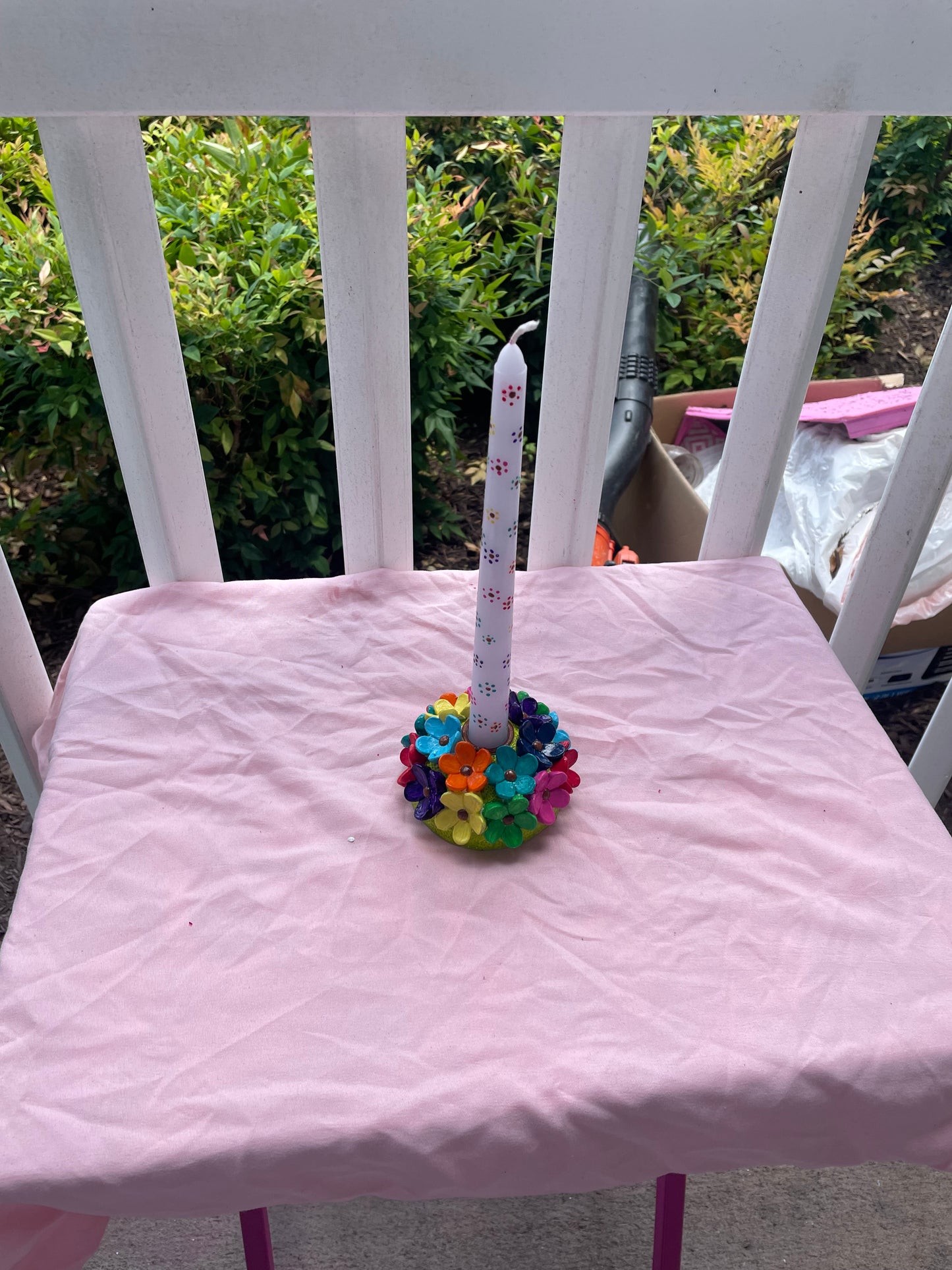Taper Candle Holder + Candle