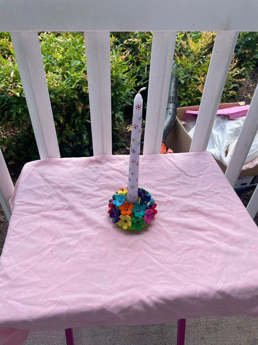 Taper Candle Holder + Candle