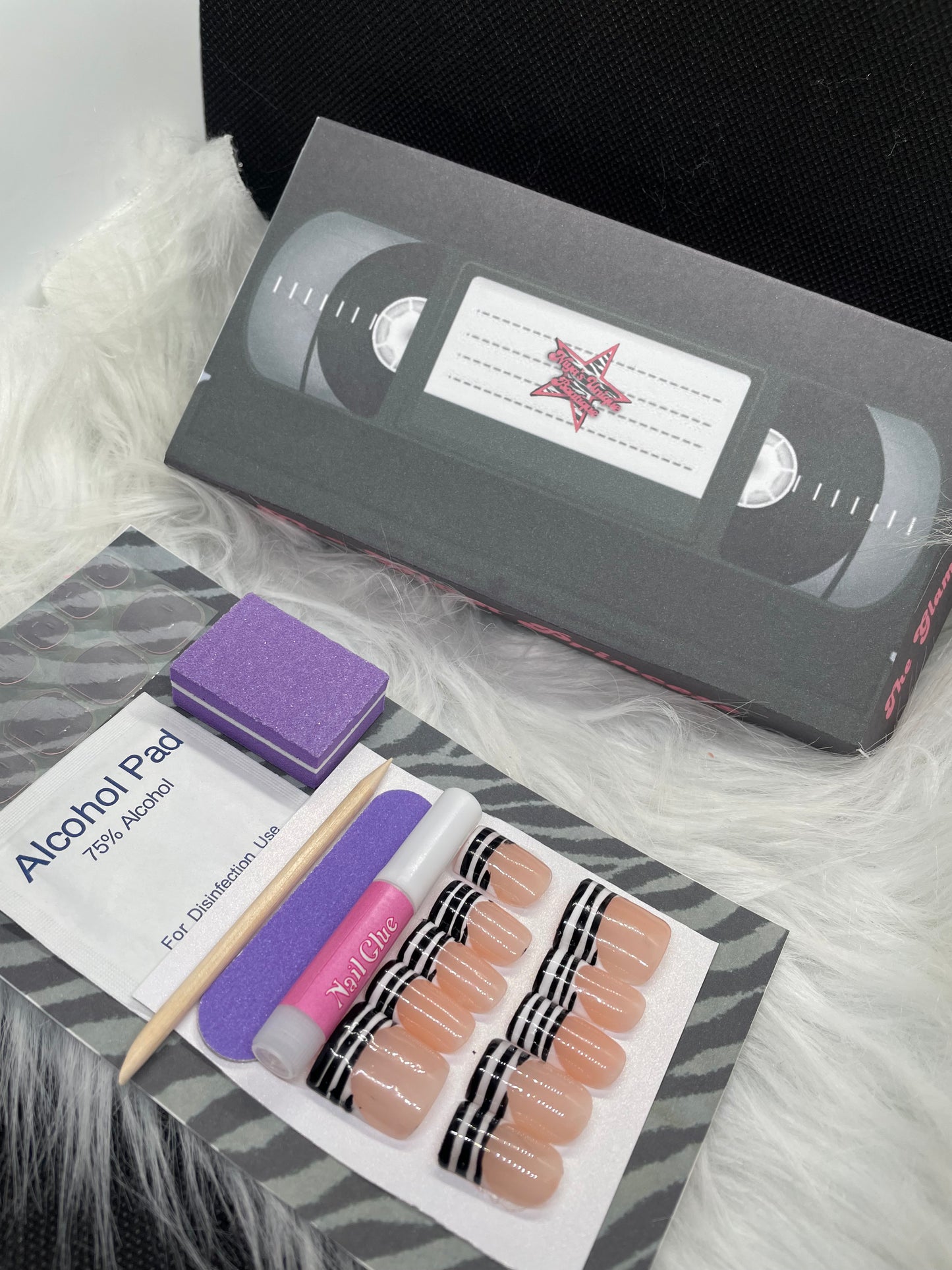 Black and White Striped set