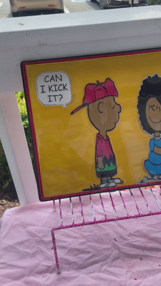 Can I Kick It? Plaque
